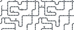 工业无缝图案。水、天然气、石油管道.