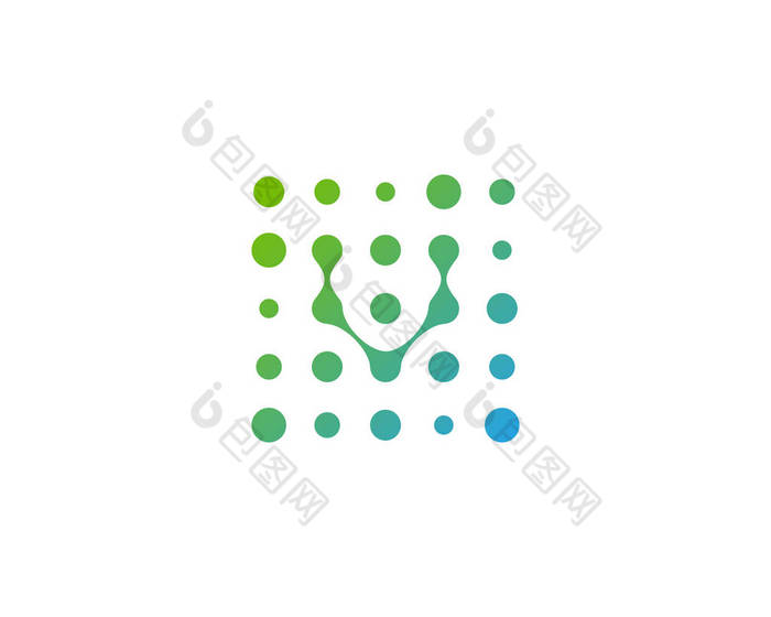 字母点图标徽标设计元素图片-包图网企业站