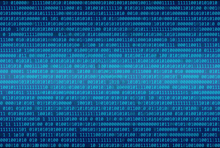 二进制代码抽象背景, 数字通信代码