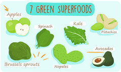 你应该吃的7种绿色食品