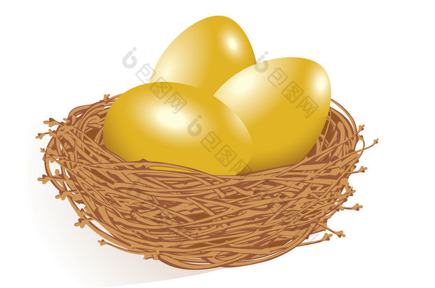 黄金蛋在巢.