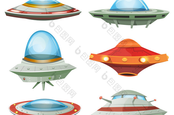 飞碟、 太空飞船和不明飞行物集