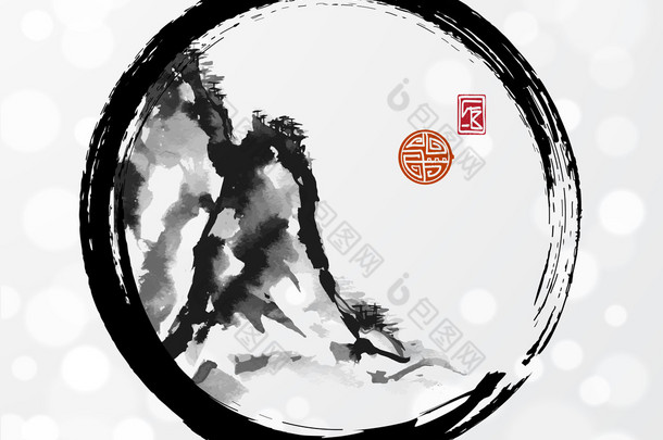 高山在黑色 enso 循环