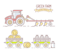 农业。农业与农业主题