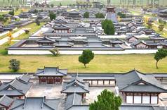 迷你的古镇，在大明宫是皇宫的唐代，西安中国情结