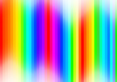 抽象彩虹条纹