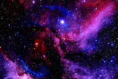 星团。Starfield 。星云星云。美国航天局提供的这一图像的要素.