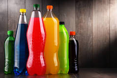 各式碳酸软饮料塑料瓶
