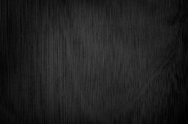 木纹的特写角落美丽的天然黑色抽象背景为设计和要求黑色木纹背景空白