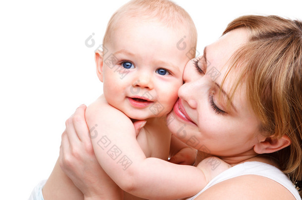 婴儿和他的母亲