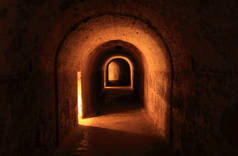 位于波多黎各老圣胡安的西班牙要塞Castillo San Cristobal到处都是秘密通道、黑暗隧道和阴暗的地牢