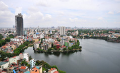 河内越南城市景观