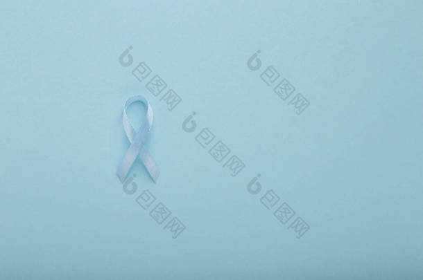 <strong>前列腺</strong>癌宣传活动的蓝带标志