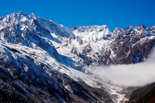 中国吉林长白山<strong>天池</strong>山的风景