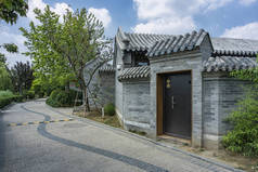 北京的传统庭院，古代四合院