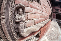 尼泊尔木雕 