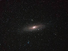 仙女座星系, 拍摄135mm 镜头, 深空间