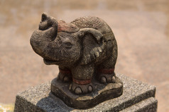 泰国大象的雕像