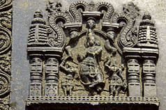 雕刻图, 寺庙建筑群, 瓦兰加尔堡, 瓦兰加尔, 特兰伽纳