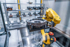 机器人臂生产线现代工业技术.自动化生产单元.