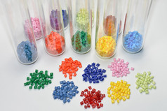 染色高分子材料在测试眼镜