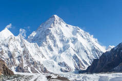 K2 山顶, 世界第二高山, K2 徒步, 巴基斯坦, 亚洲