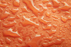 橙色的防水膜纺织背景