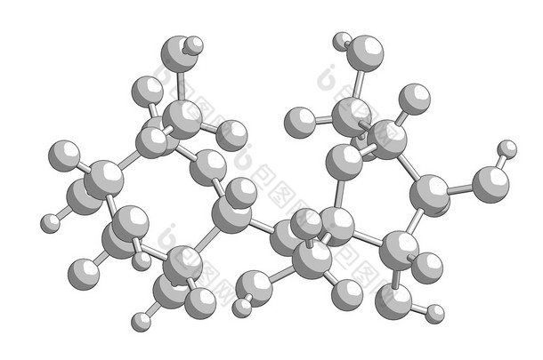 蔗<strong>糖</strong>的分子结构