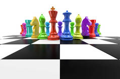 3d 国际象棋渲染