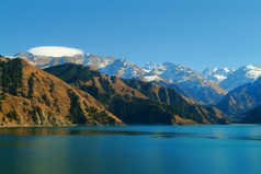 天堂湖，新疆中国