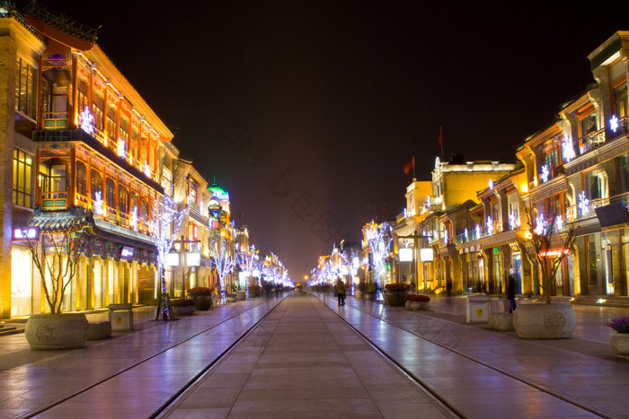 北京的夜景