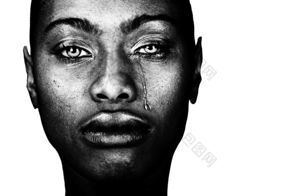 黑女人在哭