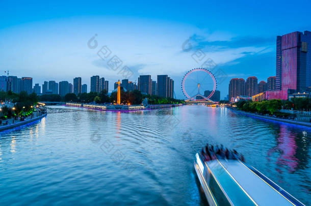 天津的城市建筑景观