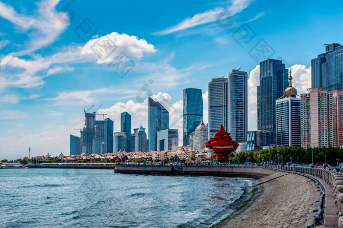 青岛美丽的城市风景图片-包图网企业站