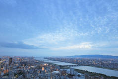 日本大阪梅田蓝天大厦景观