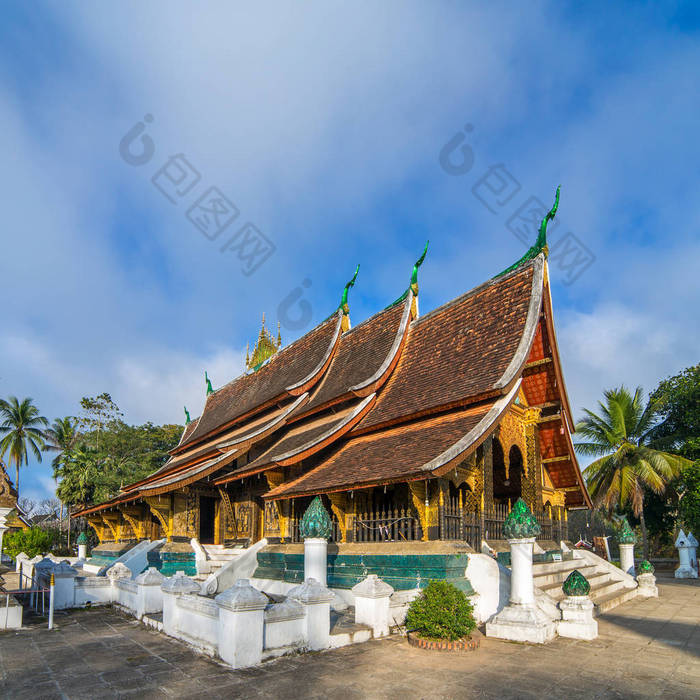 老挝琅勃拉邦香通寺寺图片包图网企业站