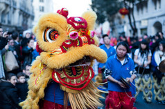 中国新年游行