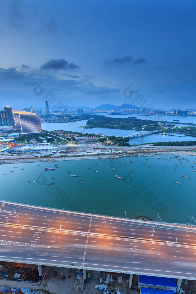 厦门杏林大桥海景