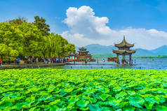 中国、亚洲西湖之美
