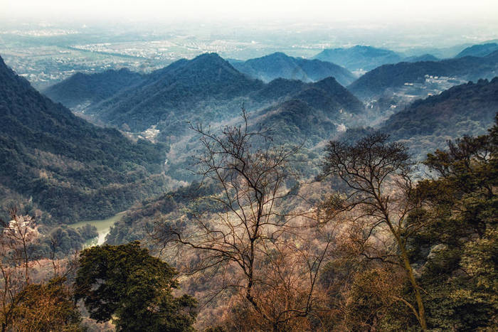 青城青成山风景