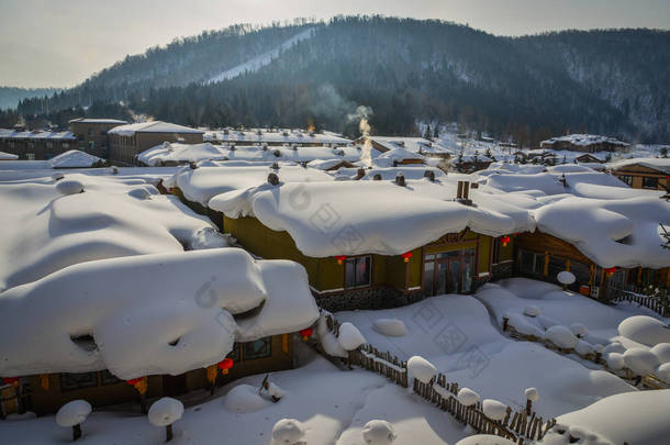 哈尔滨<strong>雪</strong>村, 中国 