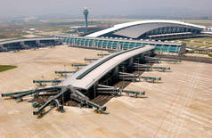 广州白云国际机场在广州市，华南广东省的景观