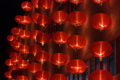 中国红灯笼的中国新的一年