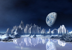 冰月亮-第 2 部分外星球