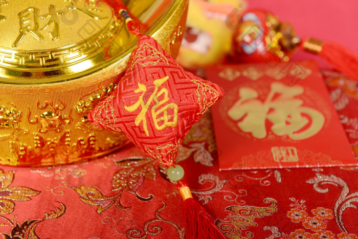 中国结书法为福在之前的好运气会启动中国新-包图企业站
