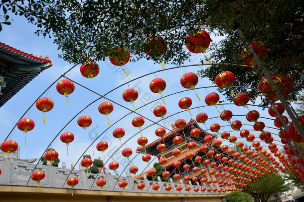 中国灯笼或灯传统