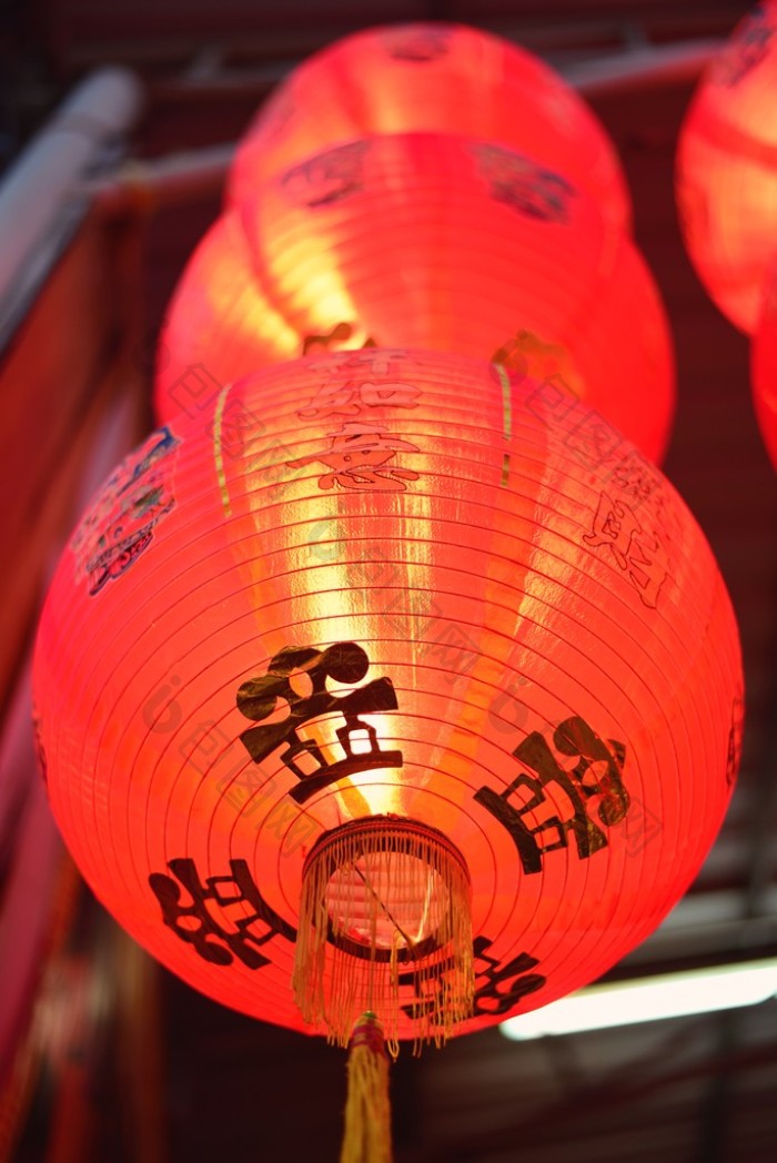中国的灯笼装饰漂亮的中文图片-包图网企业站