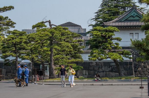 保安警察在东京<strong>皇宫</strong>的理由.