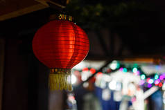 圣诞节中国灯笼，西安中国