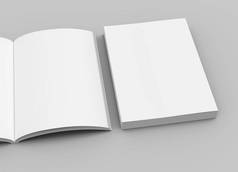 空白的书籍设计
